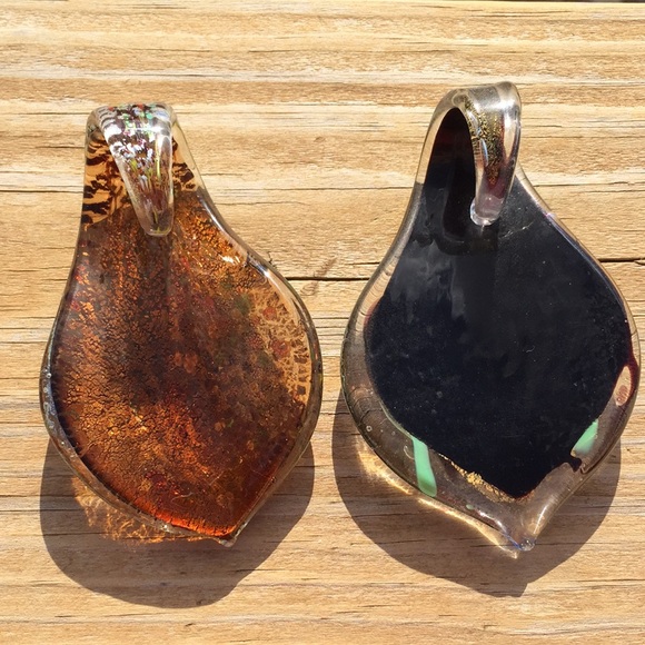 Art Glass Pendants for Necklace. - Picture 2 of 5